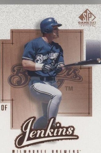 2001 SP Game Bat Edition - Geoff Jenkins #52