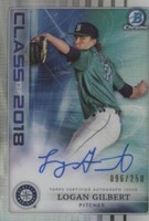 2018 Bowman Draft - Logan Gilbert #C18A-LG