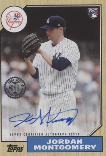 2017 Topps Update Series - Jordan Montgomery #87A-JM