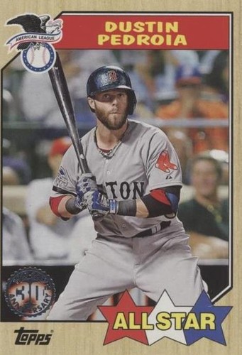 2017 Topps - Dustin Pedroia #87-124