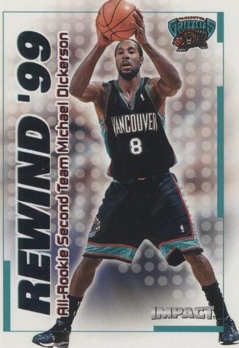 1999-00 Skybox Impact - Michael Dickerson #35 RN