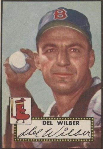 1952 Topps - Del Wilber #383