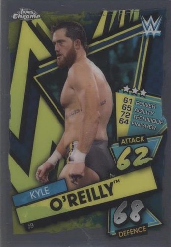 2021 Topps Chrome WWE Slam Attax - Kyle O'Reilly #59