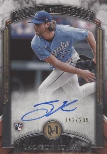 2022 Topps Museum Collection - Jackson Kowar #AA-JK