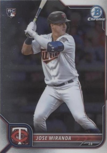 2022 Bowman Chrome - Jose Miranda #17