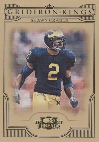 2008 Donruss Threads Shawn Crable #CGK-32