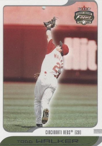 2002 Fleer Focus Jersey Edition - Todd Walker #55
