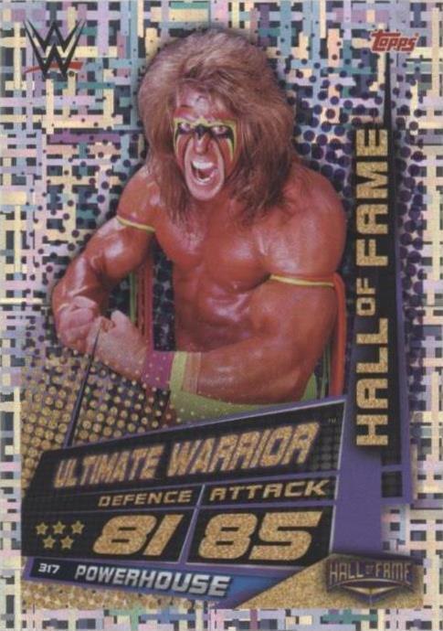 2019 Topps WWE Slam Attax Universe - Ultimate Warrior #317