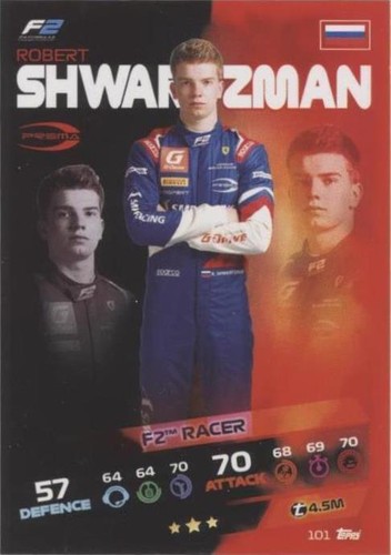 2021 Topps F1 Turbo Attax - Robert Shwartzman #101