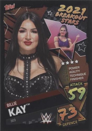 2021 Topps WWE Slam Attax - Billie Kay #303