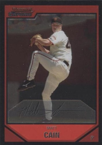 2007 Bowman Chrome - Matt Cain #152