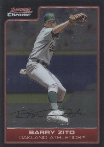 2006 Bowman Chrome - Barry Zito #17