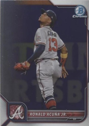 2022 Bowman Chrome - Ronald Acuña Jr. #58