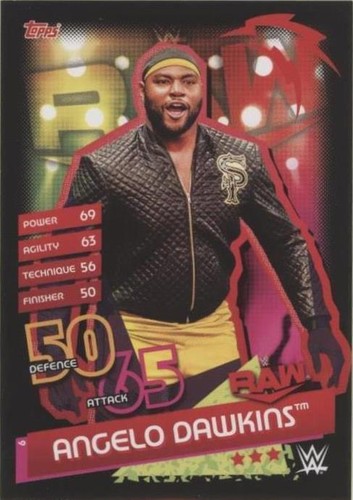 2020 Topps WWE Slam Attax Reloaded - Angelo Dawkins #6