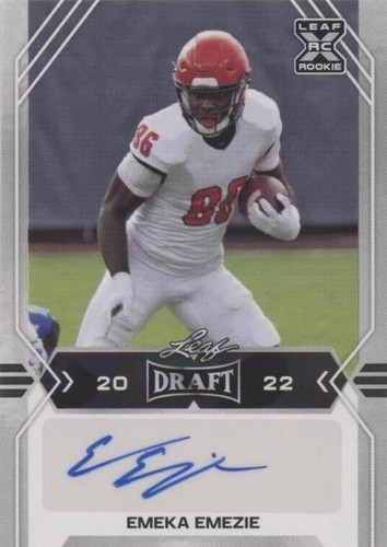 2022 Leaf Draft Emeka Emezie #BA-EE2