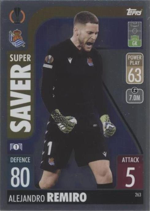 2021-22 Topps Match Attax UCL Alex Remiro #263