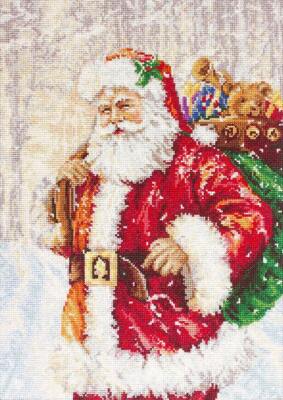 Santa Claus B575L Luca-S Counted Cross-Stitch Kit