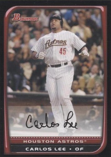 2008 Bowman - Carlos Lee #194