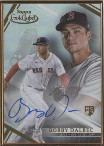 2021 Topps Gold Label - Bobby Dalbec #FA-BD