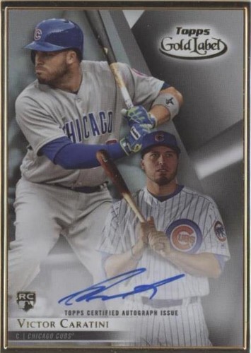 2018 Topps Gold Label - Victor Caratini #FA-VC