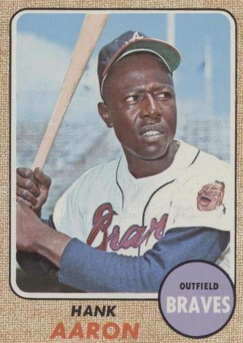 1968 Topps - Hank Aaron #110