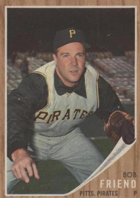 Topps 1962 - Bob Friend #520