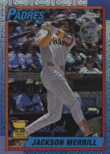 ジャクソン メリル ボブルヘッド 2025 ジャクソンメリル バブルヘ h02O 2025 Topps Series 1 - #125 Future Stars Jackson Merrill (RC