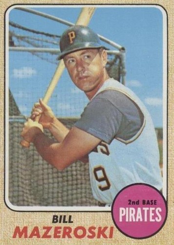 1968 Topps - Bill Mazeroski #390