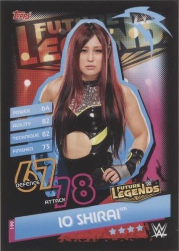 2020 Topps WWE Slam Attax Reloaded - Io Shirai #199