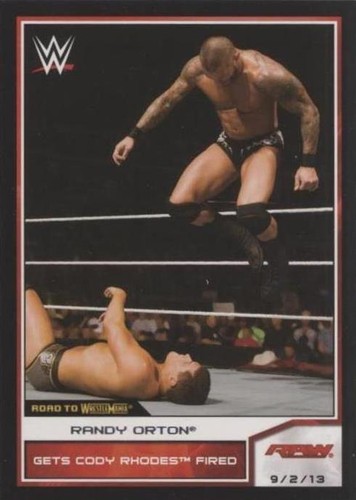 2014 Topps WWE Road to Wrestlemania - Randy Orton #37