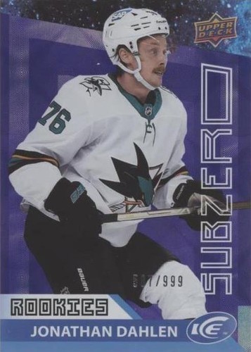 2021-22 Upper Deck Ice - Jonathan Dahlen #SZ-28