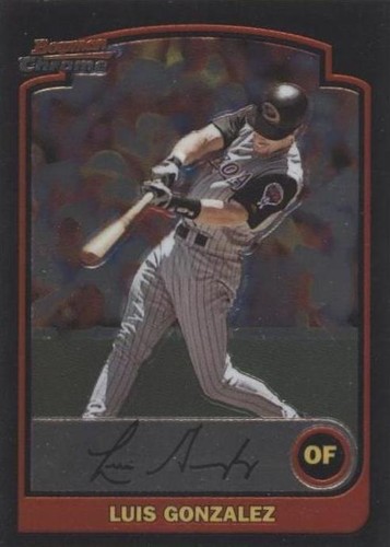 2003 Bowman Chrome - Luis Gonzalez #28
