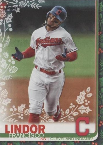 2019 Topps Holiday - Francisco Lindor #HW74