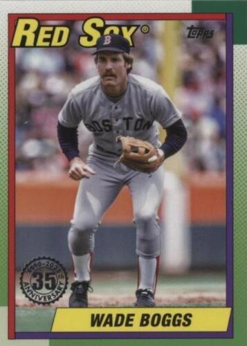 2025 Topps Series 1 Wade Boggs #T90-7 1990 Topps Baseball 2025 Topps Series 1 Wade Boggs #T90-7 1990 Topps Baseball