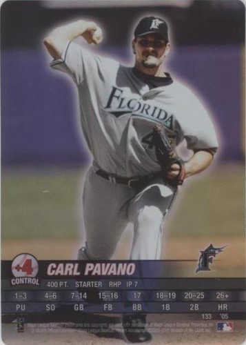 2005 MLB Showdown - Carl Pavano #133