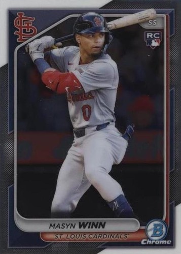2024 Bowman Chrome Masyn Winn My 1st RC Mini Diamonds /150