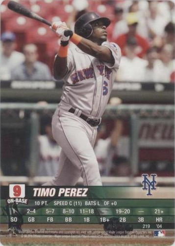 2004 MLB Showdown - Timo Perez #219