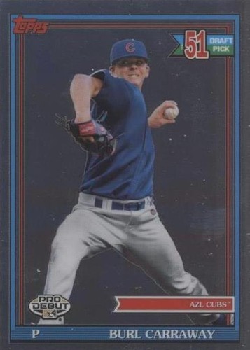 2021 Topps Pro Debut - Burl Carraway #PDC-191