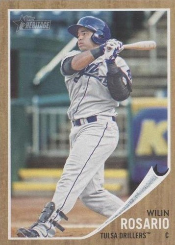 2011 Topps Heritage Minor League Edition - Wilin Rosario #191