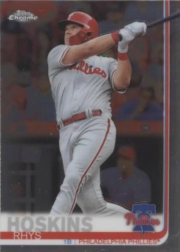 2019 Topps Chrome - Rhys Hoskins #195