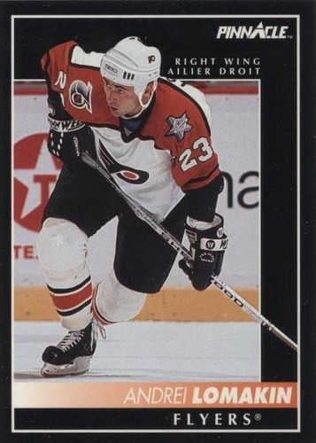 1992-93 Pinnacle Canadian - Andrei Lomakin #162