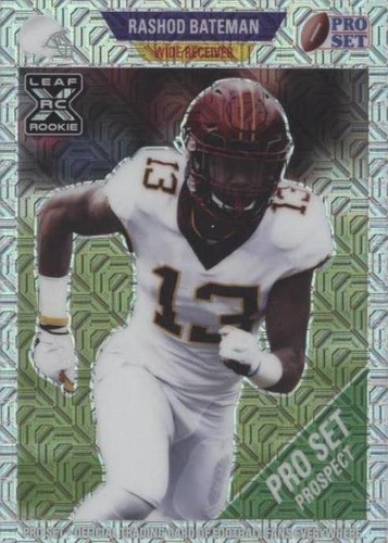 2021 Leaf Pro Set Metal Rashod Bateman #75