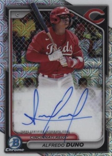 2024 Bowman - Alfredo Duno #BMA-AD
