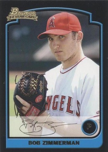 2003 Bowman Draft Picks & Prospects - Bob Zimmerman #BDP78