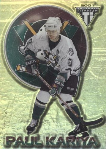2000-01 Pacific Private Stock Titanium - Paul Kariya #1