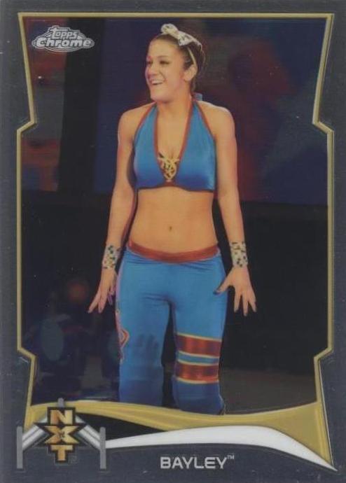2014 Topps Chrome WWE - Bayley #4