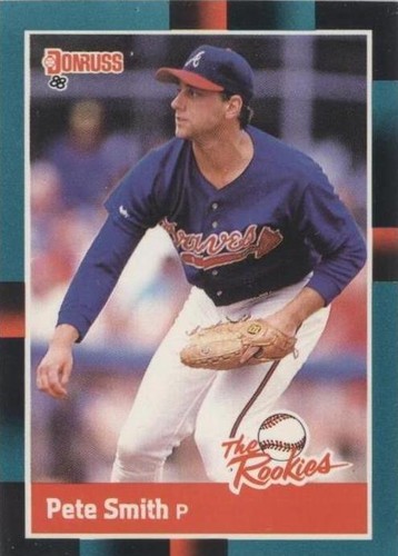 1988 Donruss The Rookies - Pete Smith #10