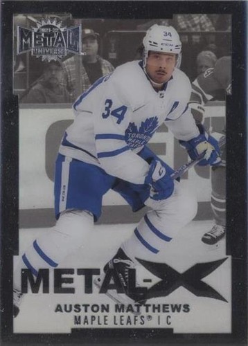 2021-22 Skybox Metal Universe - Auston Matthews #MX-40