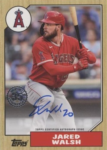 2022 Topps Series 2 - Jared Walsh #87BA-JW