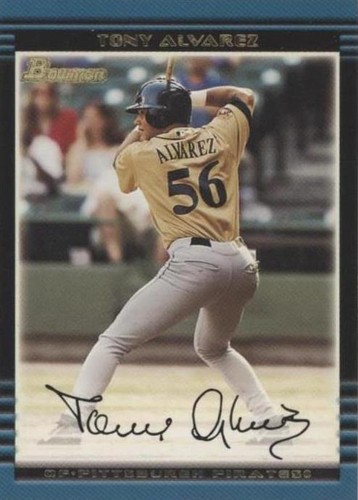 2002 Bowman Draft Picks & Prospects - Tony Alvarez #BDP161
